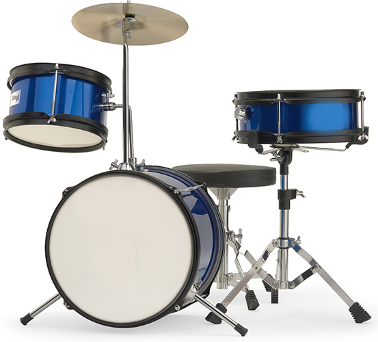 Stagg Drums Σετ Ντράμς Mini Junior Alliance JR-30E BLUE 12